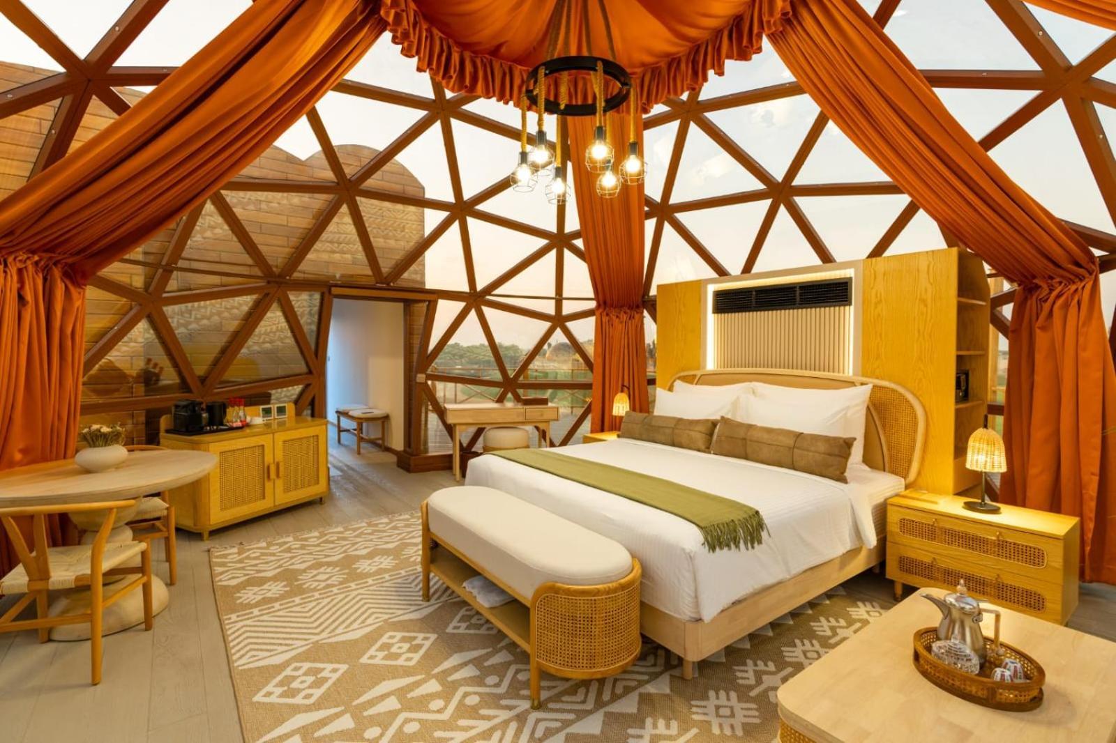 Al Marmoom Oasis Luxury Experiential Desert Resort Dubai Exterior photo